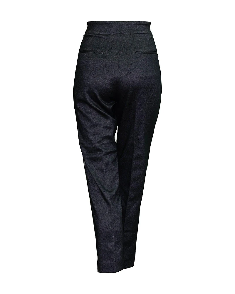 Tailored Pants with Piping
