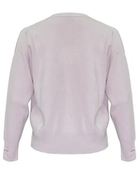 V-Neck Wool Blend Pullover