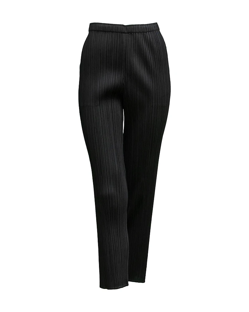 Pleated Slim Leggings