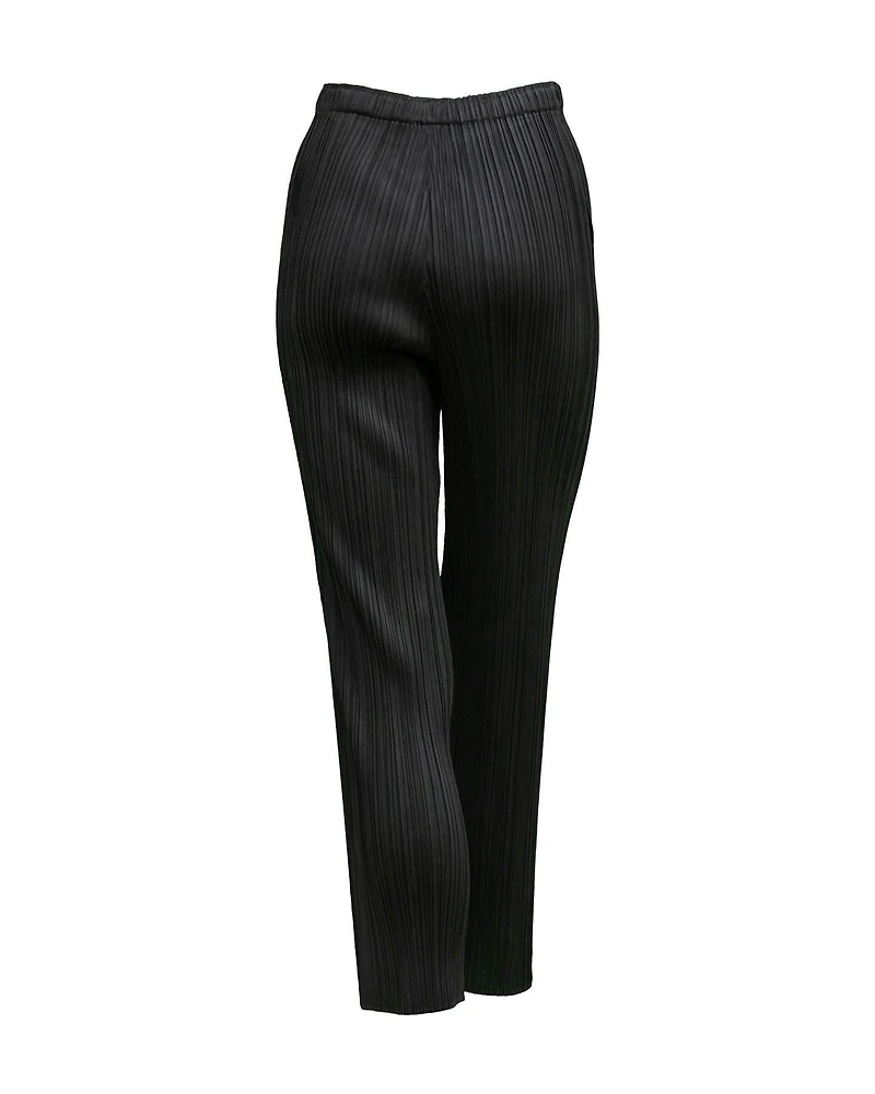 Pleated Slim Leggings