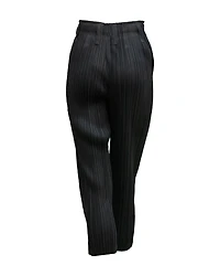 Slim Hem Pleated Pants