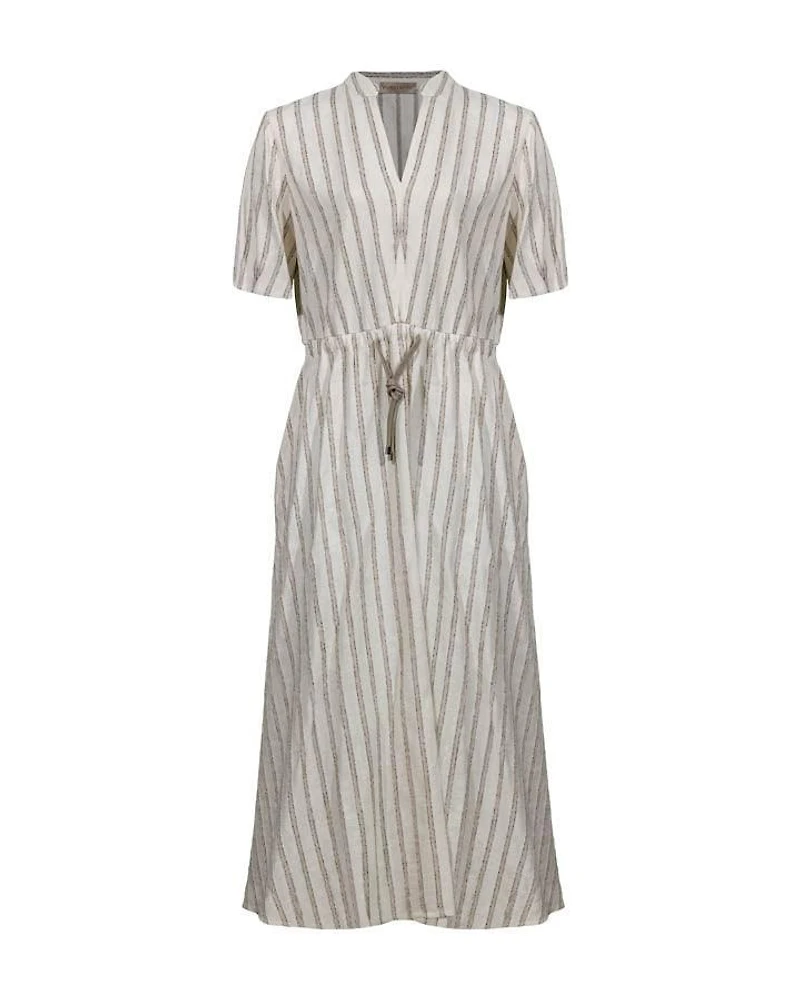 Purotatto Luxex Stripe Midi Dress