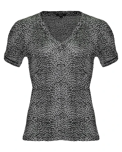 Cara Lynx Print T-Shirt