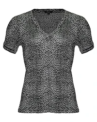 Cara Lynx Print T-Shirt