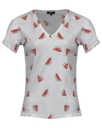 Cara Watermelon Print Tee