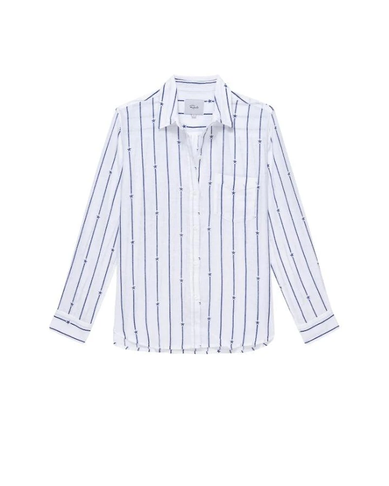 Charli Navy Star Stripe Shirt