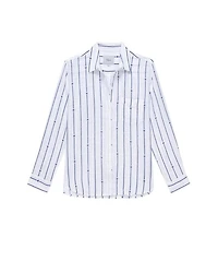 Charli Navy Star Stripe Shirt
