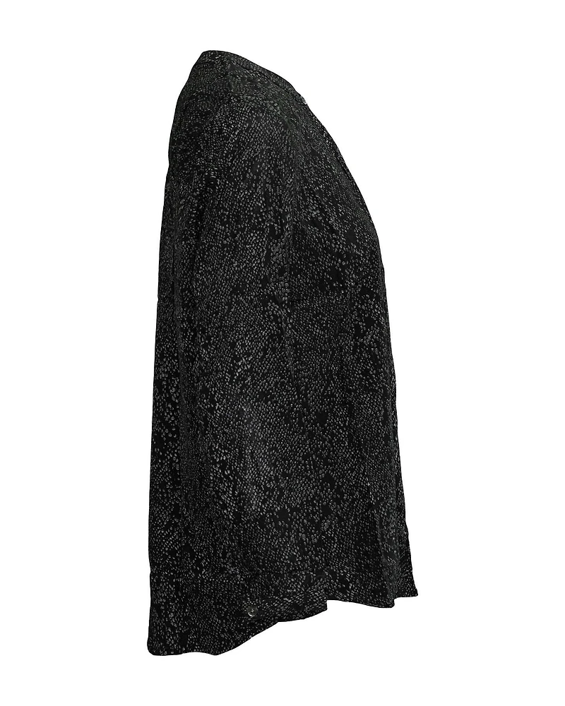 Eloise Python Print Blouse