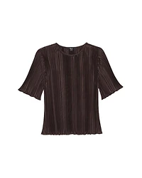 Goldie Plisse Top