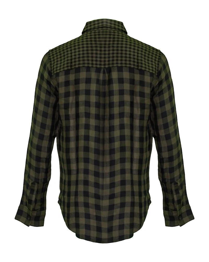 Hunter Mixed Olive Plaid