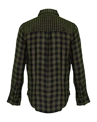 Hunter Mixed Olive Plaid