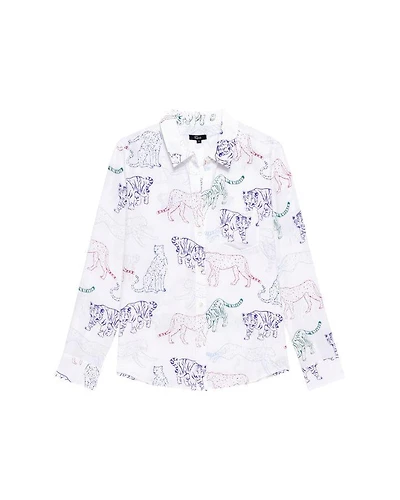 Kate Jewel Wildcats Silk Shirt