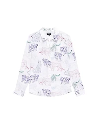 Kate Jewel Wildcats Silk Shirt