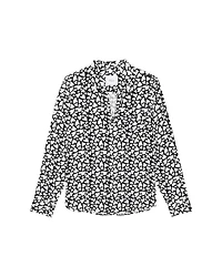 Kathryn Heart Print Blouse