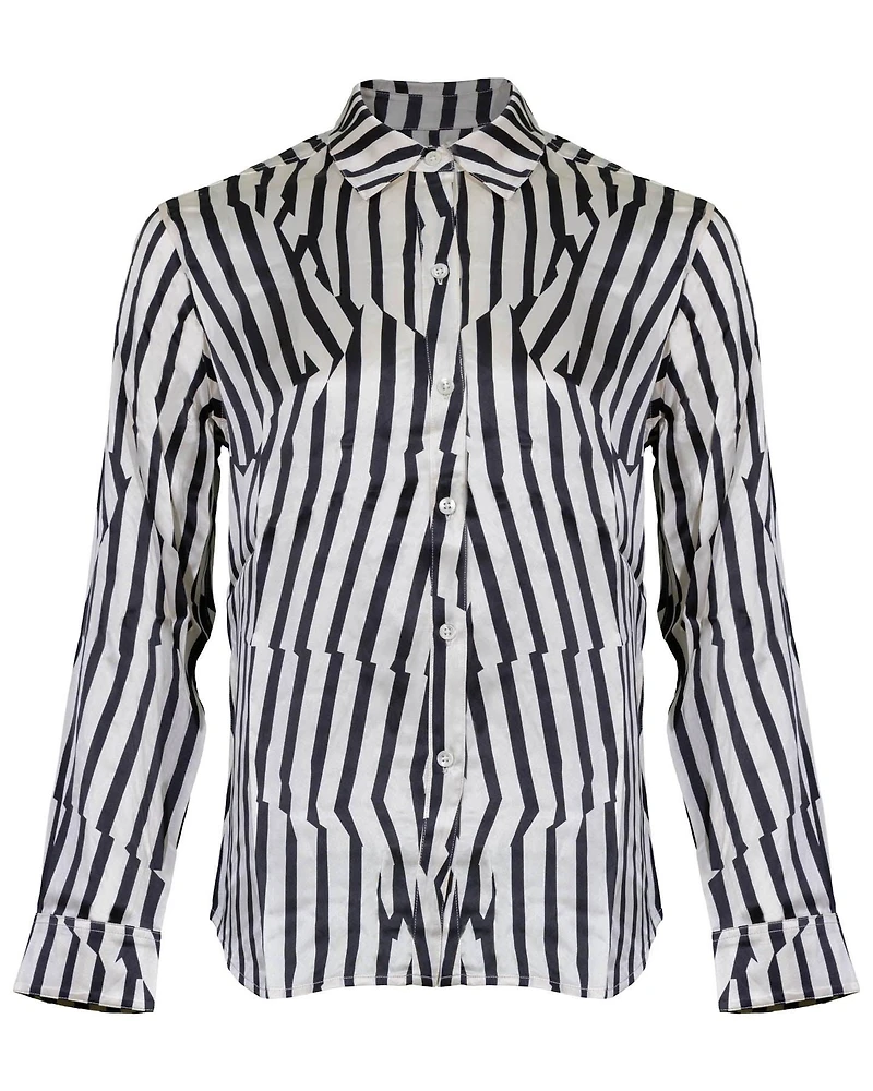 Mara Jagged Stripe Shirt