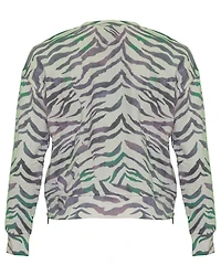 Marlo Tiger Print Sweatshirt