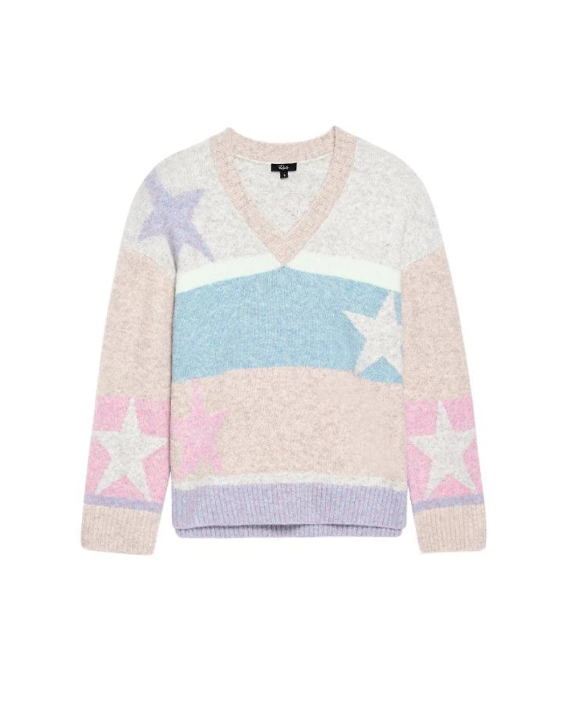 Mia Heathered Star Pullover