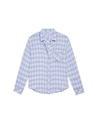 Rails Hunter Plaid Baby Blue Shirt