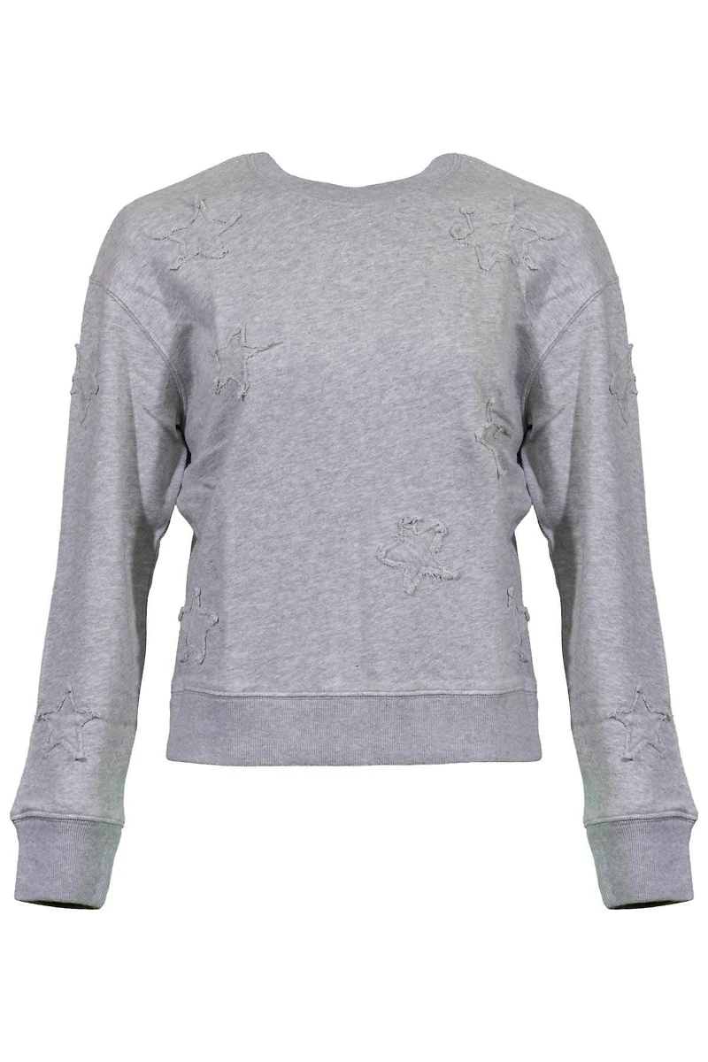 Ramona Heather Grey Stars Sweatshirt