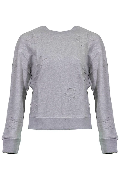 Ramona Heather Grey Stars Sweatshirt