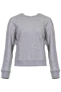 Ramona Heather Grey Stars Sweatshirt