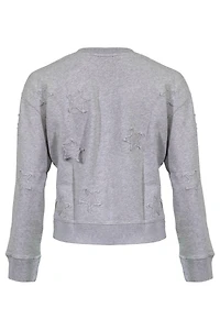 Ramona Heather Grey Stars Sweatshirt
