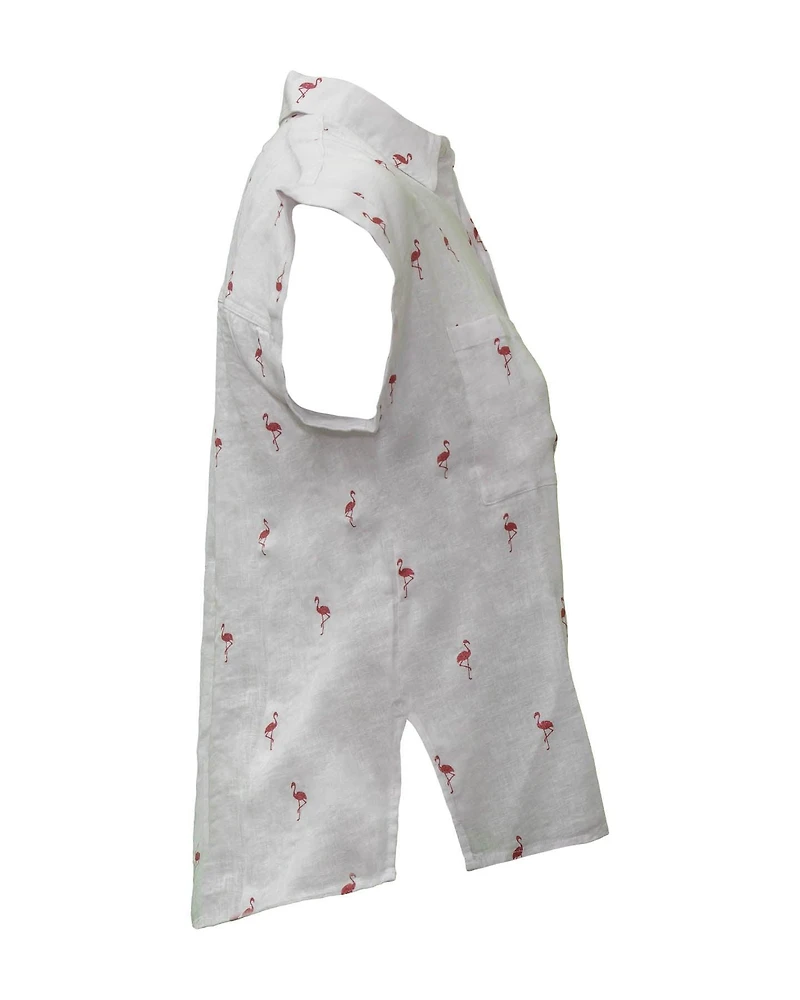 Whitney Flamingo Shirt