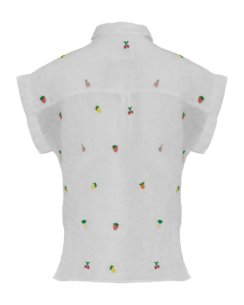 Whitney Fruit Print Shirt