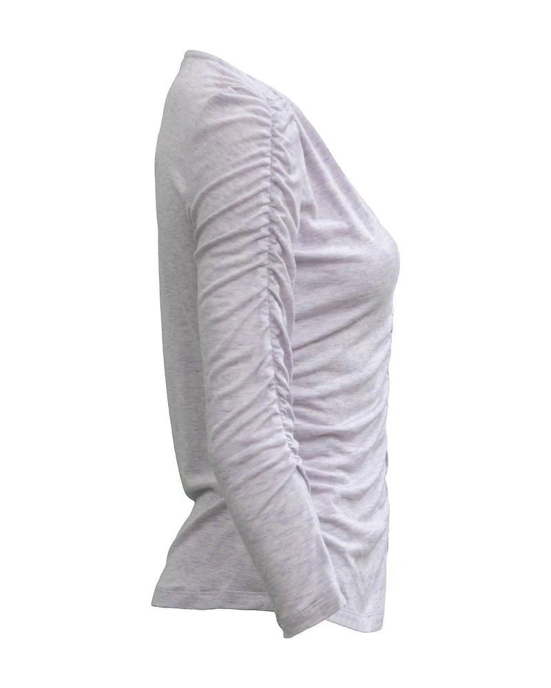 Ruched Jersey Top