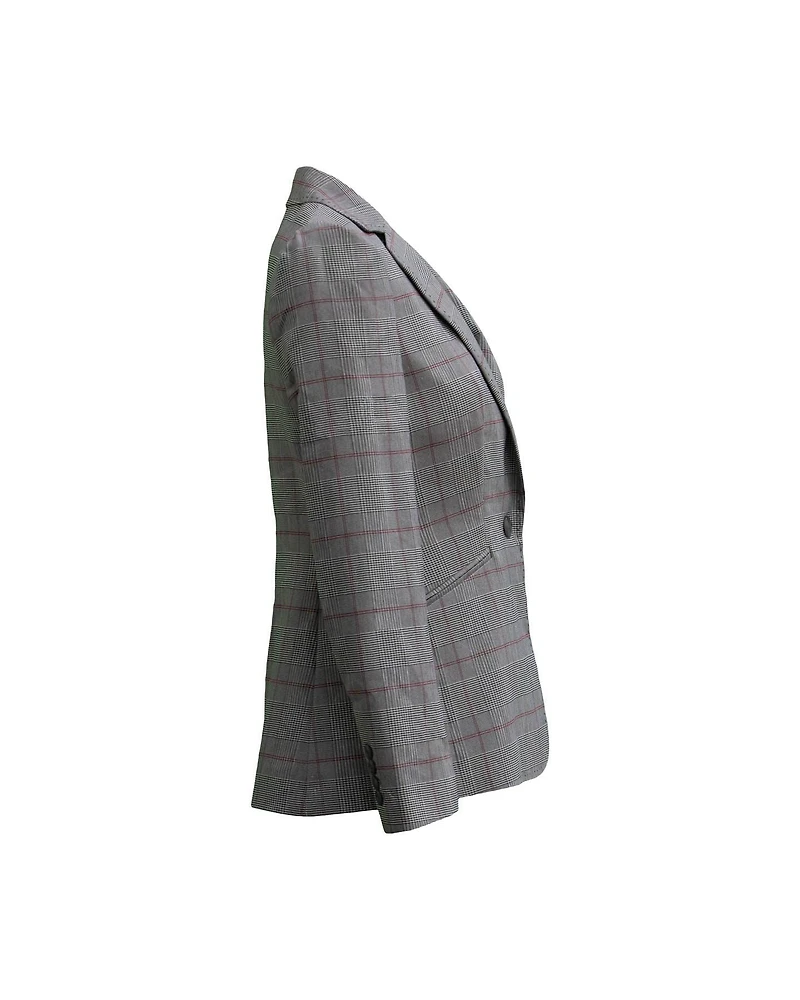 Tailored Summer Check Jacket