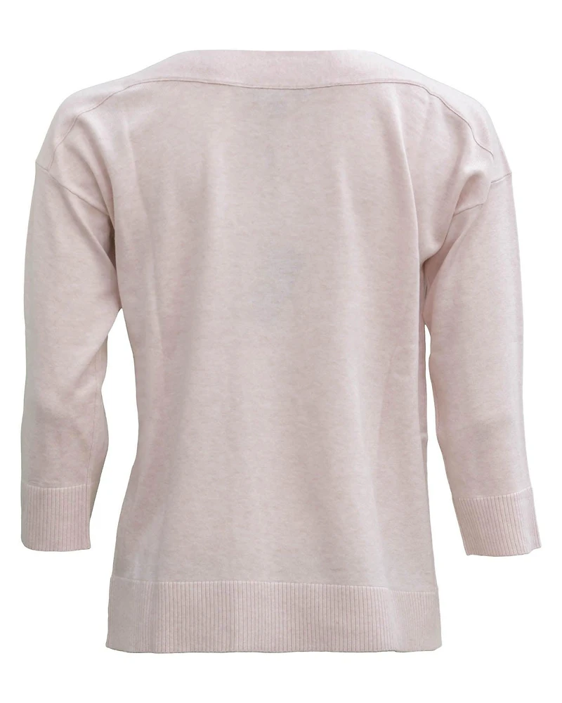 Boatneck Knit Pullover
