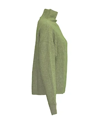 Cashmere Funnel Neck Pullover