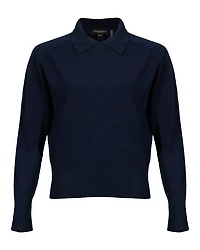 Cashmere Point Collar Pullover