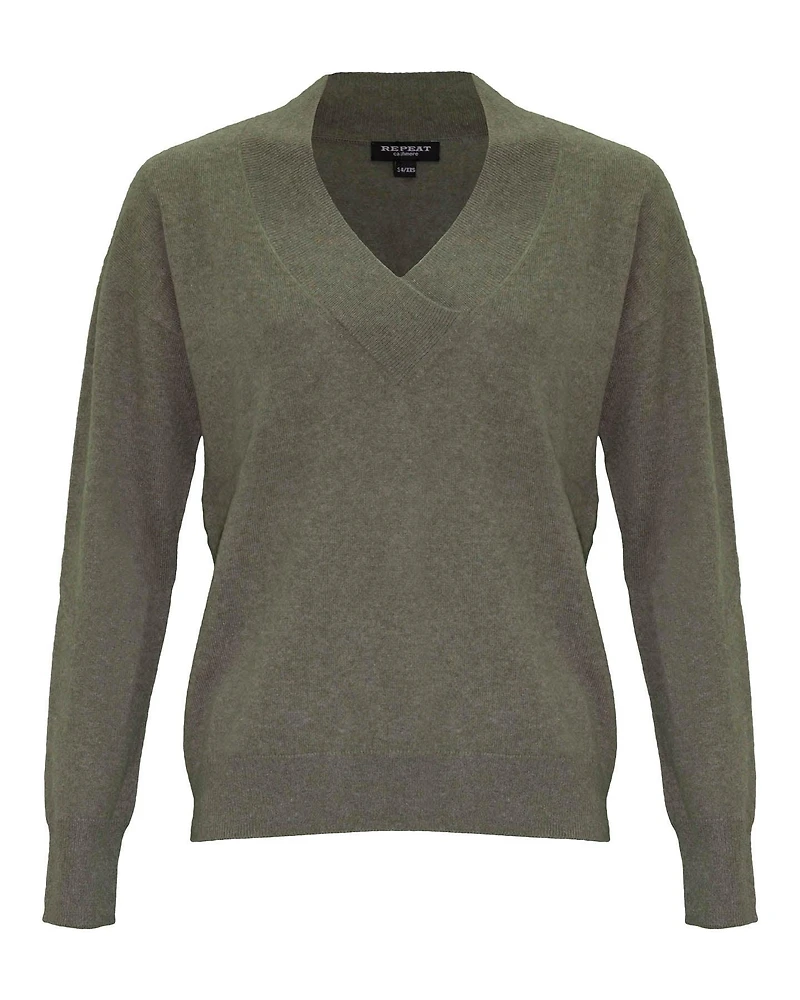 Cashmere V-Neck Pullover