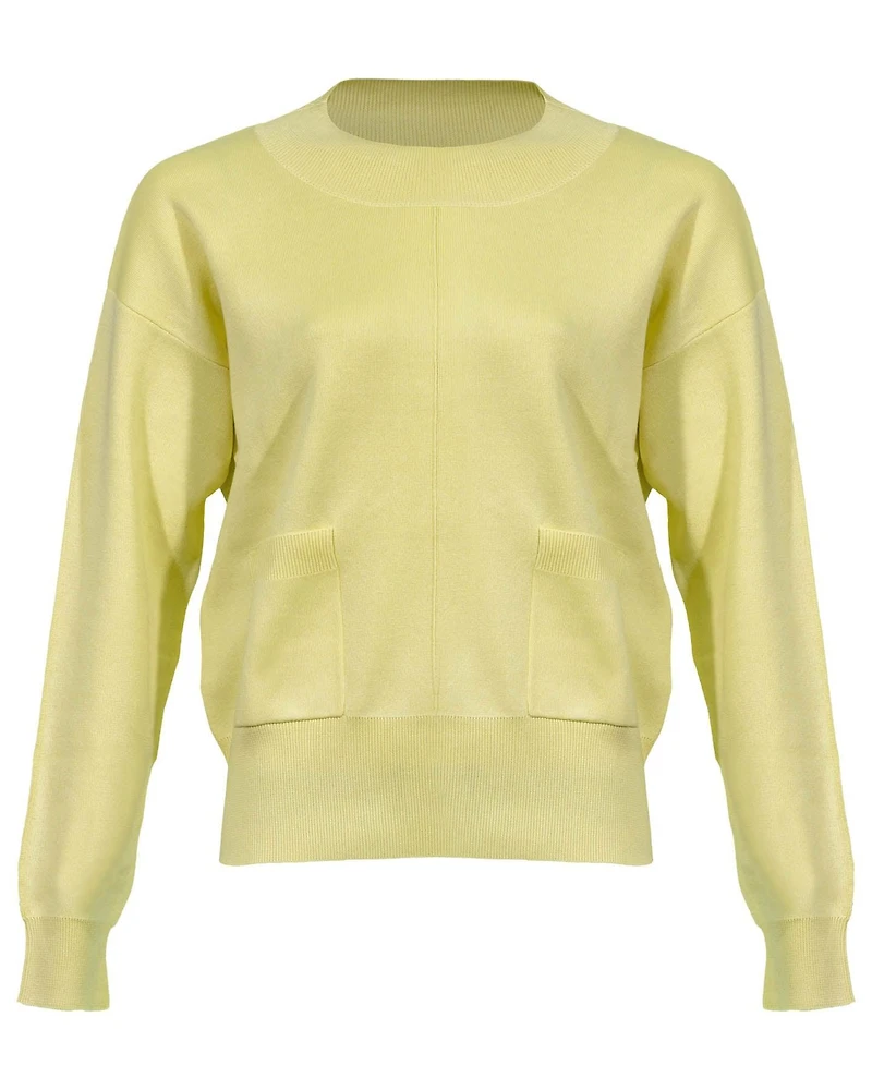 Cotton Blend Pullover Sunlight