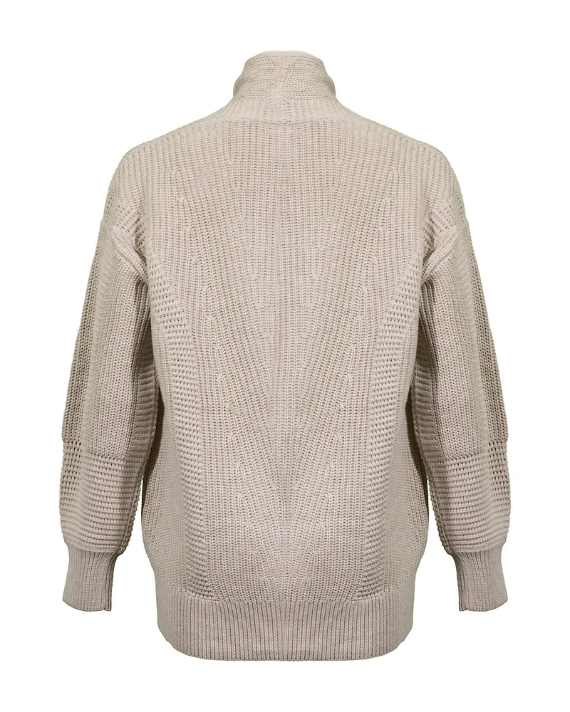 Edge to Textured Cardigan