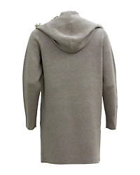 Fringe Hooded Cardi