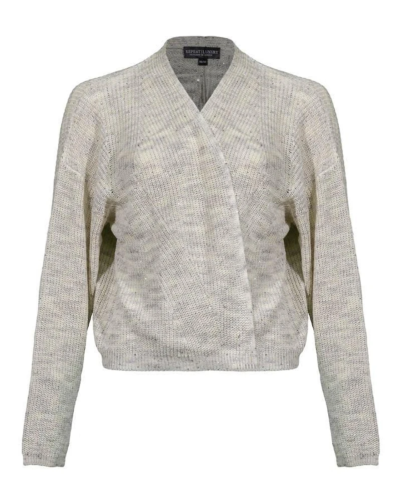Micro Sequin Sprinkle Cardigan