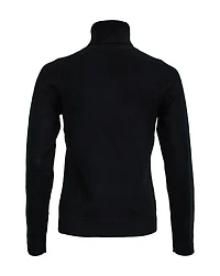Turtleneck Organic Cashmere Sweater Black