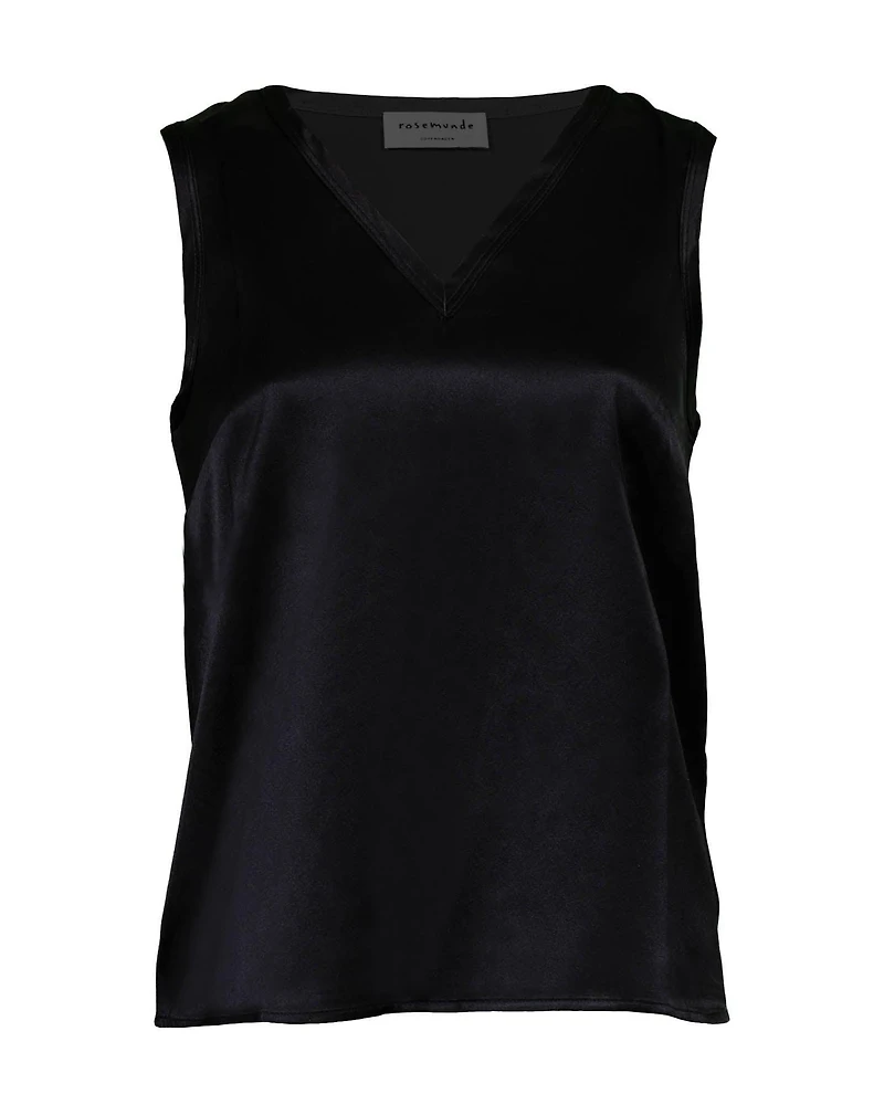 Jade Silk Tank Top