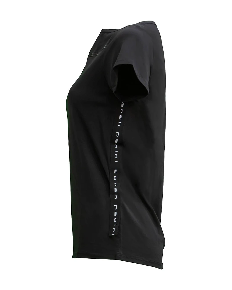 Boatneck Stitching T-shirt
