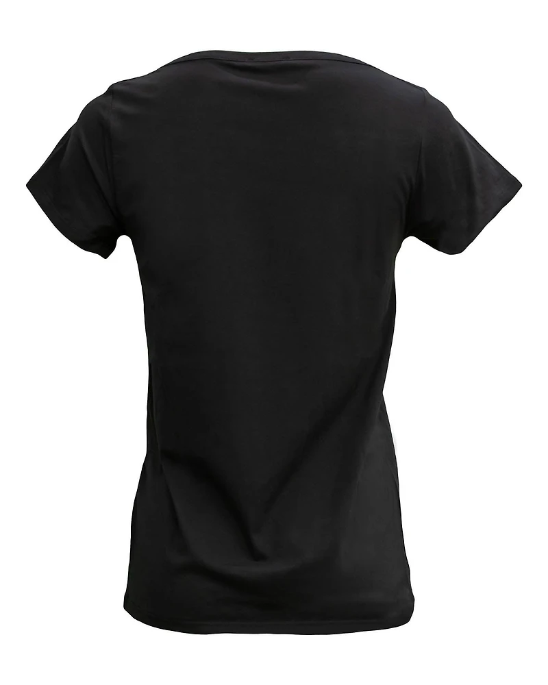 Boatneck Stitching T-shirt