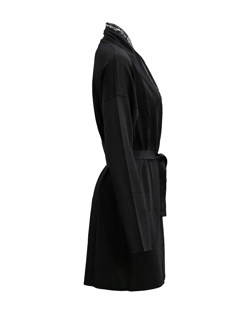 Cardi with Pocket Trim