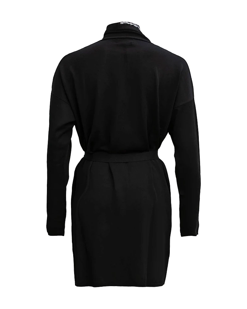 Cardi with Pocket Trim