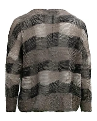 Checkered Linen Sweater