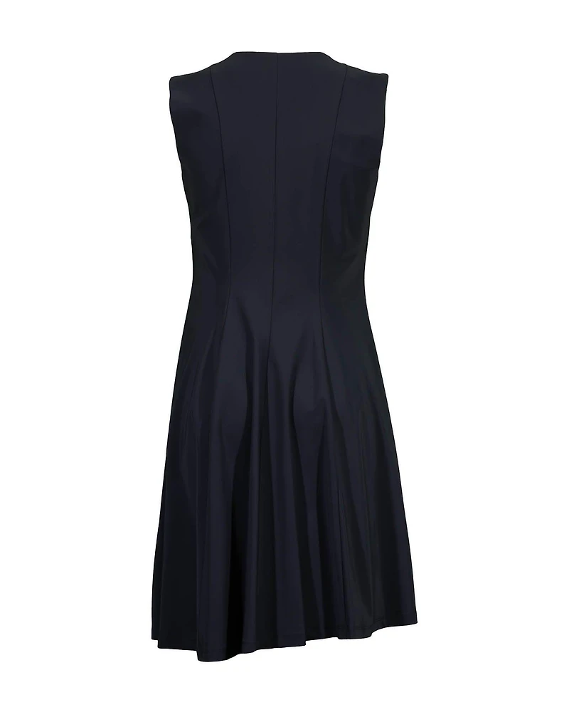 Flared Knee Length Dress