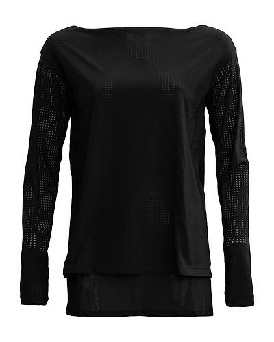 Perforated Long Sleeve