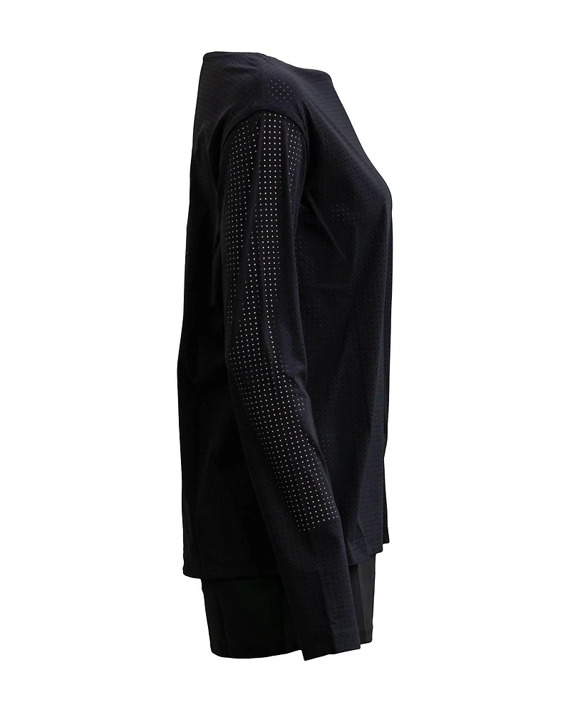 Perforated Long Sleeve