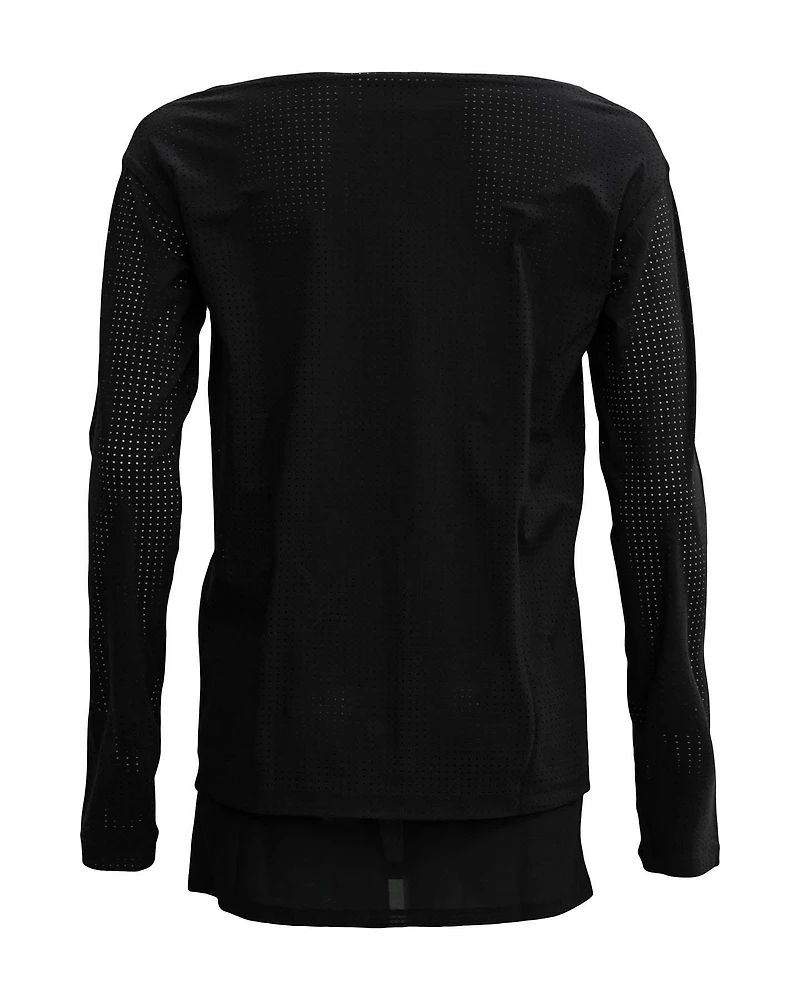 Perforated Long Sleeve