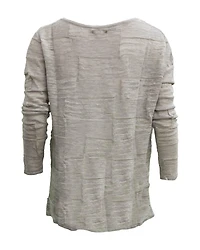 Ribbed Linen Sweater